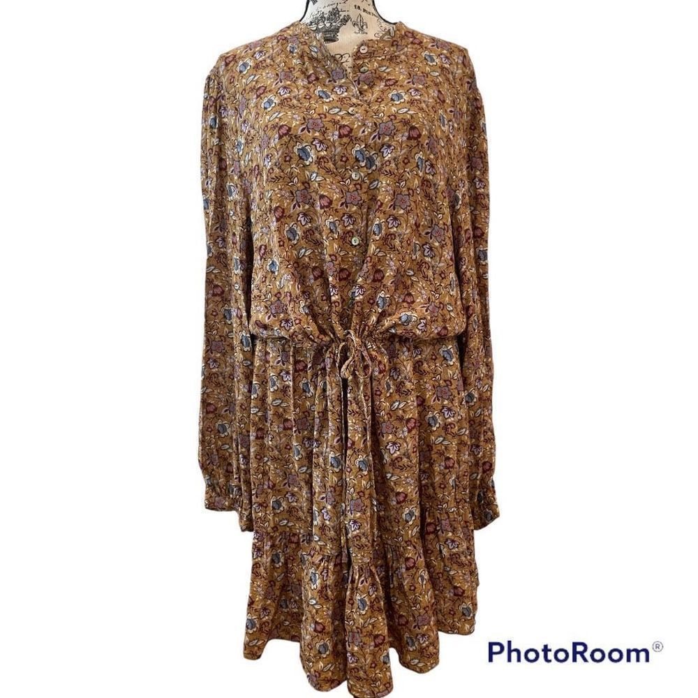 Rebecca Minkoff X Revolve Helen floral dress extra large XL New - Picture 2 of 10